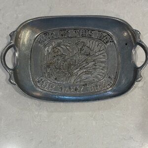 Artisan Gray Decorative Tray